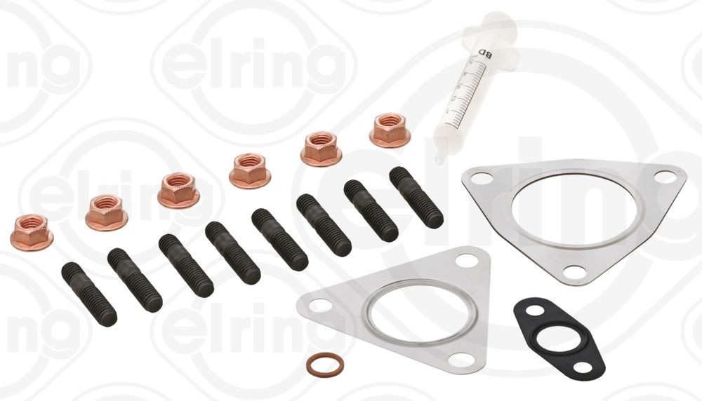 ELRING 746.050: Set montaj, turbocompresor cu garnituri, cu suruburi