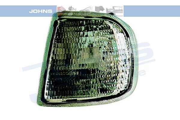JOHNS 67 13 19: Clignotant avant gauche, blanc, sans porte-lampe