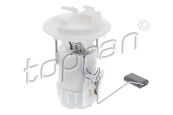 TOPRAN 724 343: Kütusepump elektriline, koos paagietteandega, mit Schlingertopf
