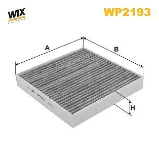 WIX FILTERS WP2193: Filtro de habitáculo Filtro de carbón activado