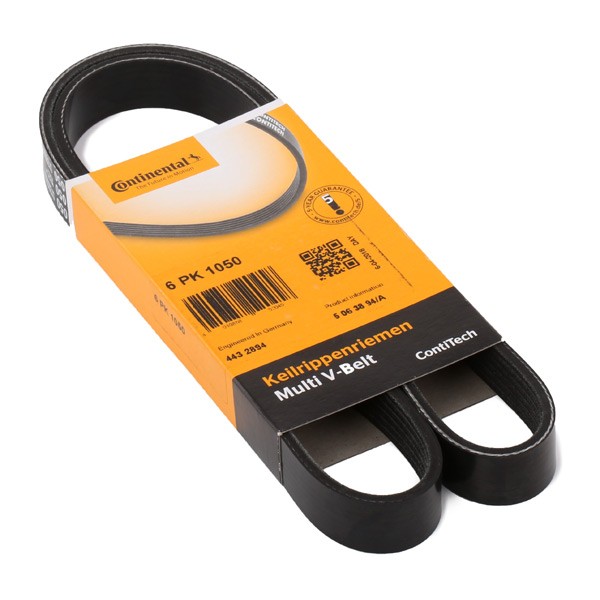 CONTITECH 6PK1050: Soonrihm 1050mm, Ribide arv: 6