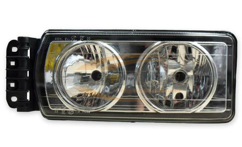 IVECO 504238117: Far stanga, H7/H7, W5W, cu becuri cu incandescenta, cu motor reglaj LWR