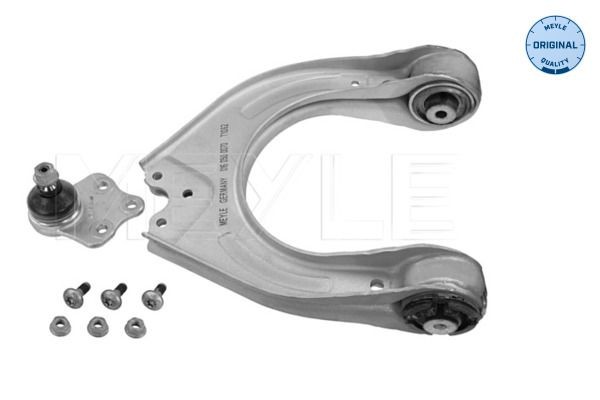MEYLE 016 050 0070: Brat, suspensie roata deasupra, Axa fata stanga, Axa fata dreapta, Aluminiu, cu articulatie de sarcina/ghidare, cu bucsa de cauciuc, ORIGINAL Quality