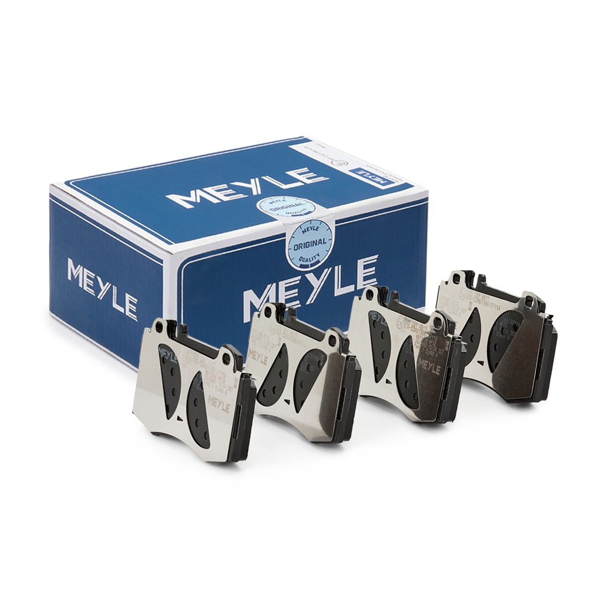 MEYLE 025 237 4517: Piduriklotsid Esisild, koos kokkusurumisvastase plekiga, ORIGINAL Quality