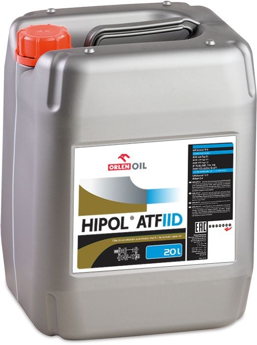 ORLEN QFS096K20: Ulei cutie automata HIPOL ATF II D 20I, ATF II Hipol, ATF II D