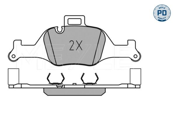 MEYLE 050 003 0875: Soonrihm 875mm, Ribide arv: 3, ORIGINAL Quality
