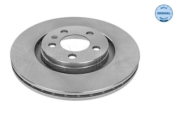 MEYLE 115 521 1027: Piduriketas Esisild, Ø: 280mm, õhutusega, Ø: 280mm, ORIGINAL Quality