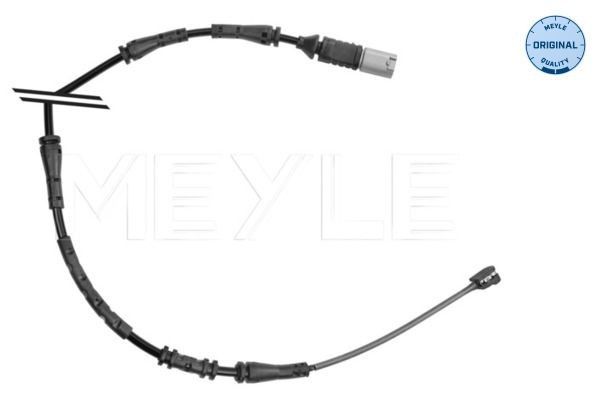 MEYLE 36-16 050 0030: Bras de suspension inférieur, Essieu avant gauche, Tôle d'acier, avec rotule de suspension, avec support en caoutchouc, ORIGINAL Quality