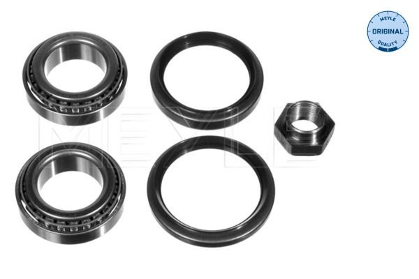 MEYLE 714 500 0001: Set rulment roata punte fata, cu material de atașare/fixare, ORIGINAL Quality