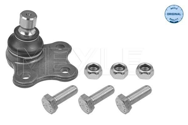 MEYLE 716 010 4115: Rótula de suspensión debajo, Eje delantero, izquierda, Eje delantero, derecha, 18mm, con accesorios, ORIGINAL Quality