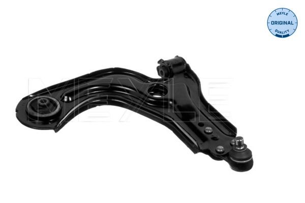MEYLE 716 050 4150: Bras de suspension inférieur, Essieu avant droit, Tôle d'acier, avec rotule de suspension, avec support en caoutchouc, ORIGINAL Quality
