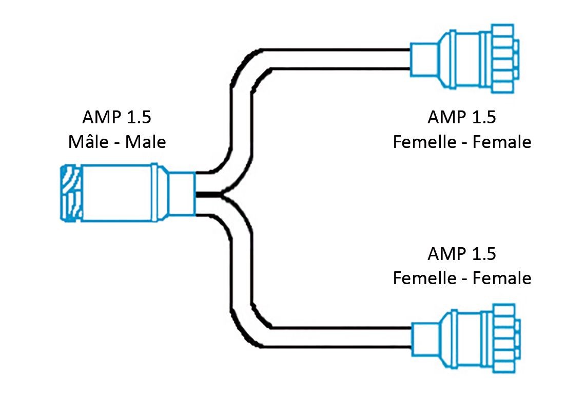 VIGNAL D11689: Juhtmekomplekt, tagatuli FCA - Cable