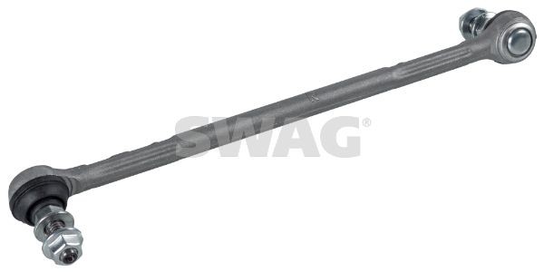 SWAG 20 92 7200: Brat / bieleta suspensie, stabilizator Axa fata dreapta, 290,5mm, Metal, cu piulițe