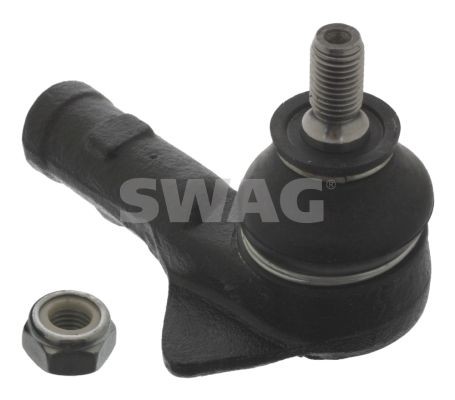 SWAG 50 71 0001: Cap de bara Axa fata dreapta, 75mm, cu piuliță de siguranță