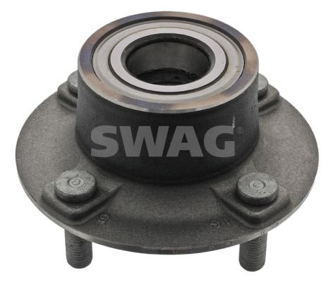SWAG 50 90 7830: Set rulment roata Axa spate stanga, Axa spate dreapta, Lagar roata integrat in butuc roata, cu butuc roata