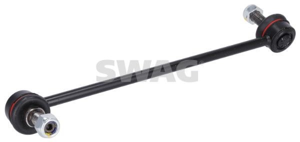 SWAG 89 92 8671: Brat / bieleta suspensie, stabilizator Axa fata stanga, 285mm, cu piulițe, fara cep conic