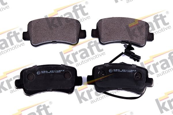 KRAFT 6011902: Plăcuțe de frână puntea spate