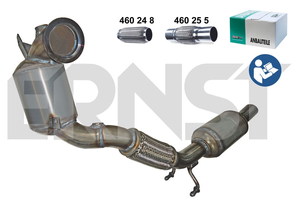 ERNST 840101: Katalüsaator Set koos montaažikomplektiga