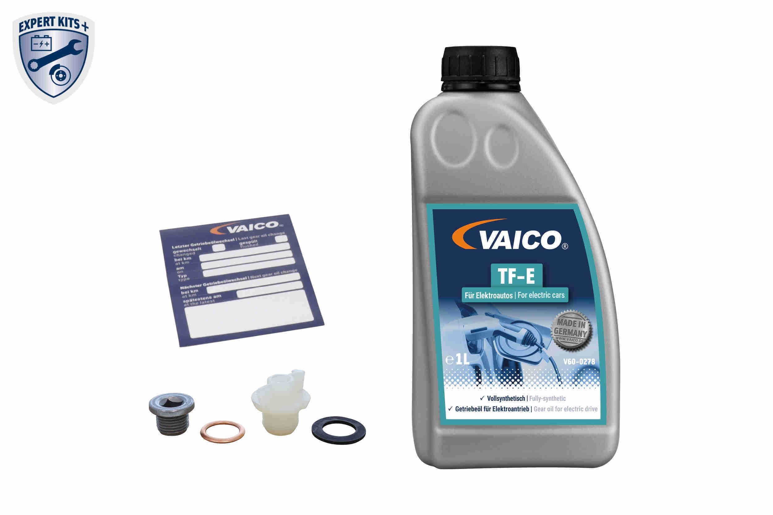 VAICO V30-4468: Sett til oljeskift, automatisk girkasse EXPERT KITS + framaksel, med oljeplugg, med oljemengde for standard oljeskift