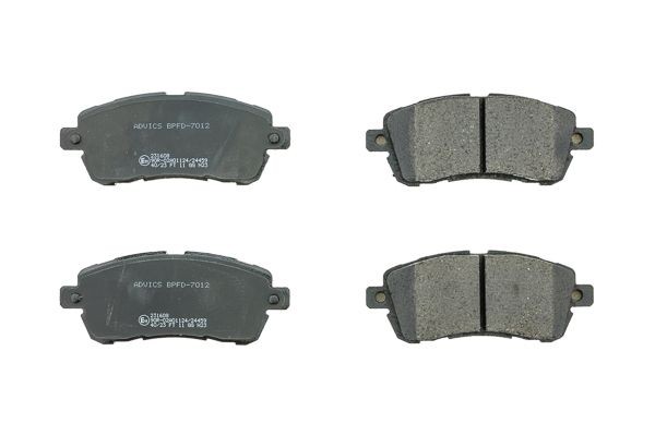 AISIN BPFD-7012: Plăcuțe de frână