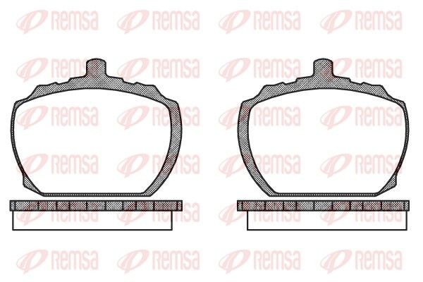 REMSA 0058.10: Bremžu kluči Priekšējais tilts