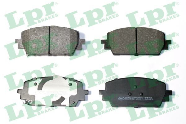 LPR 05P2323: Kit pastiglie freni