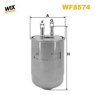 WIX FILTERS WF8574: Filtru combustibil