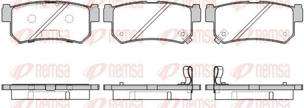 REMSA 0746.42: Piduriklotsid Tagasild, koos lisadega, koos kleepfooliumiga