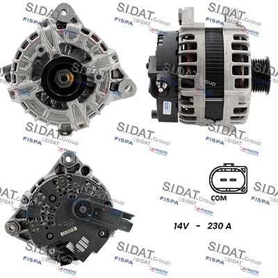 FISPA A12BH1366: Generaator 230A