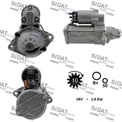 FISPA S12BH0934: Starter 1,4kW