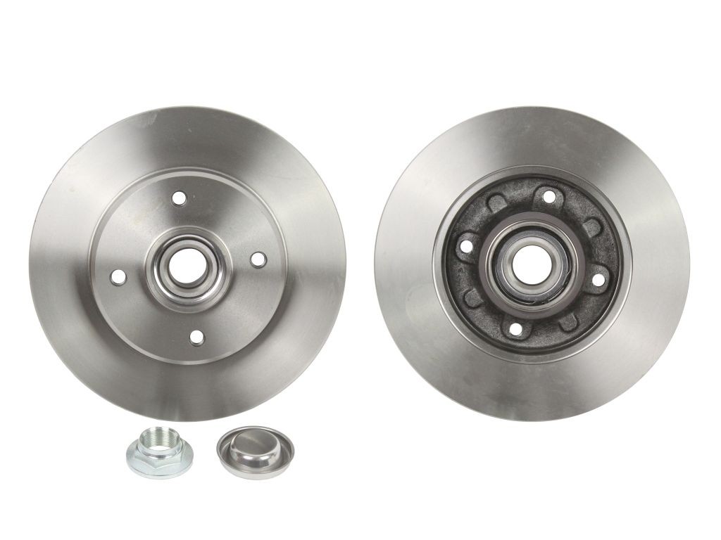 ABAKUS 231-04-074: Piduriketas Ø: 249mm, täis, Ø: 249mm, koos rattalaagriga, koos ABS-andurirõngaga
