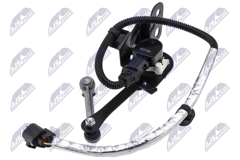 NTY ECX-TY-020: Αισθητήρας, φώτα Xenon (ρύθμιση μήκους ακτίνας προβολέων) πίσω αριστερά, με τη βάση, με ράβδο σύμπλεξης