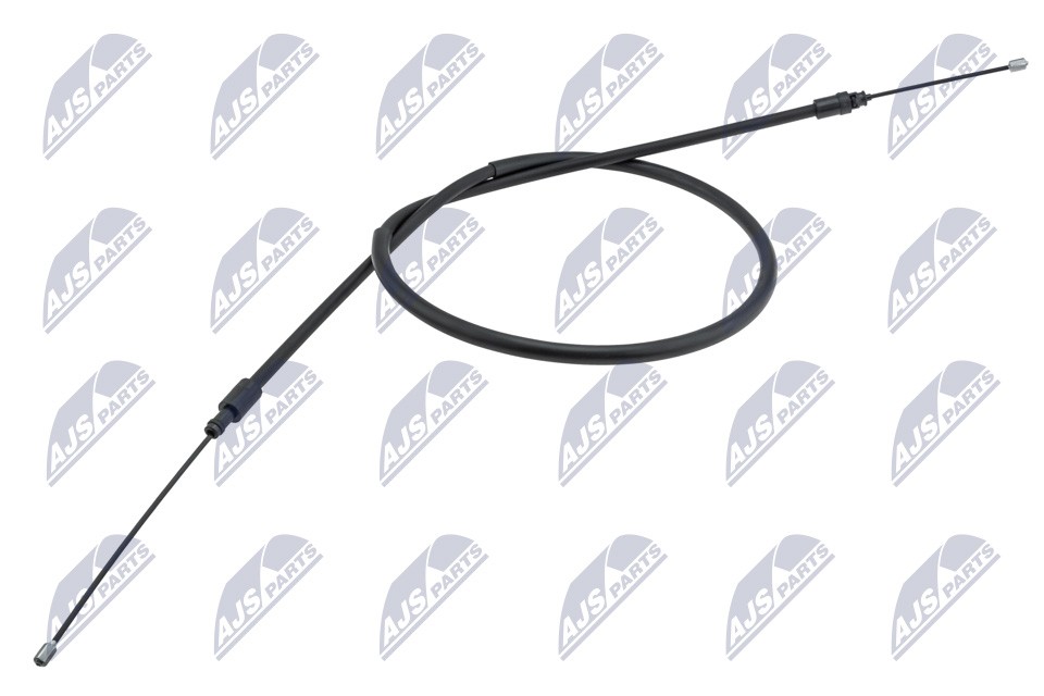 NTY HLR-CT-002: Handbromsvajer vänster bak, 1745mm, 1745mm