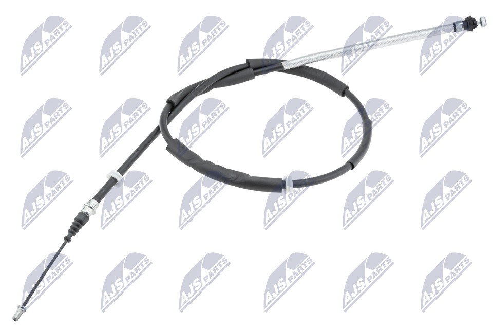 NTY HLR-FT-015: Handremkabel Rechts achter, 1643mm, 1643mm