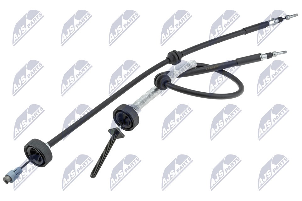 NTY HLR-RE-020: Handbromsvajer vänster bak, till höger bak, 741mm, 741mm