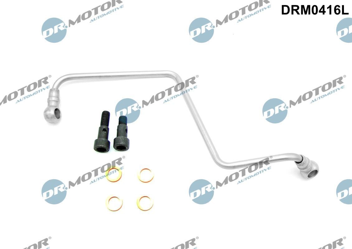 DR.MOTOR AUTOMOTIVE DRM0416L: Õliühendus, kompressor koos kruvidega