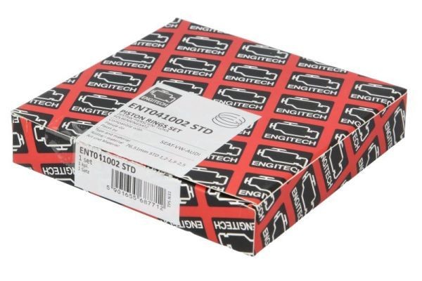 ENGITECH ENT041002 STD: Set segmenti piston