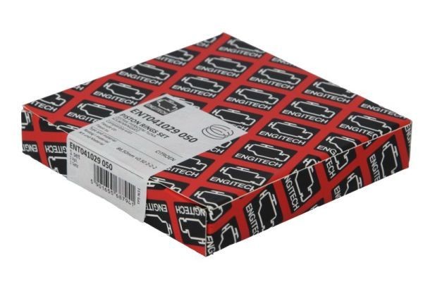 ENGITECH ENT041029 050: Set segmenti piston