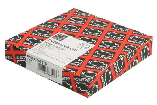ENGITECH ENT041042 STD: Set segmenti piston