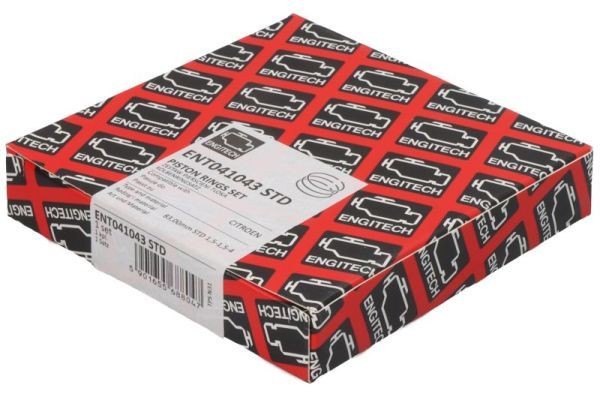 ENGITECH ENT041043 STD: Set segmenti piston