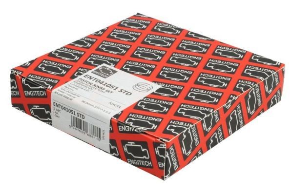 ENGITECH ENT041051 STD: Set segmenti piston