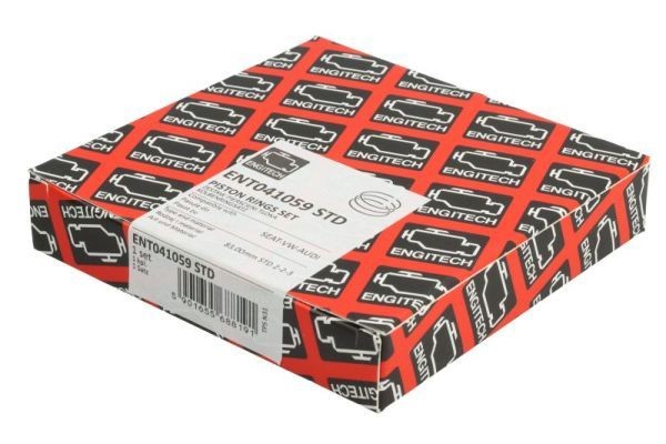 ENGITECH ENT041059 STD: Set segmenti piston