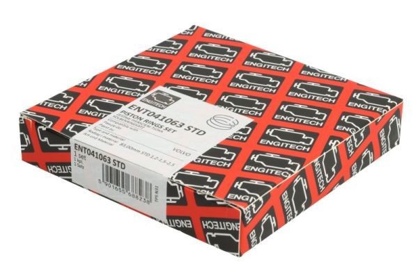 ENGITECH ENT041063 STD: Set segmenti piston