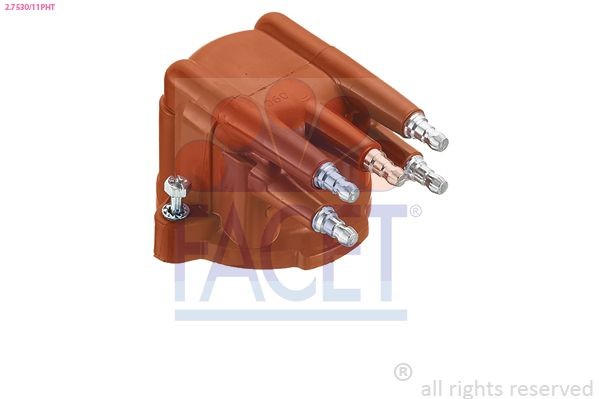 FACET 2.7530/11PHT: Skirstytuvo dangtelis be dangčio, Made in Italy - OE Equivalent