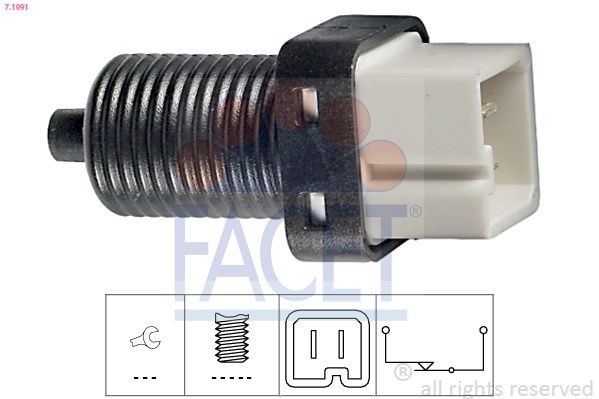 FACET 7.1091: Piduritulelüliti Made in Italy - OE Equivalent