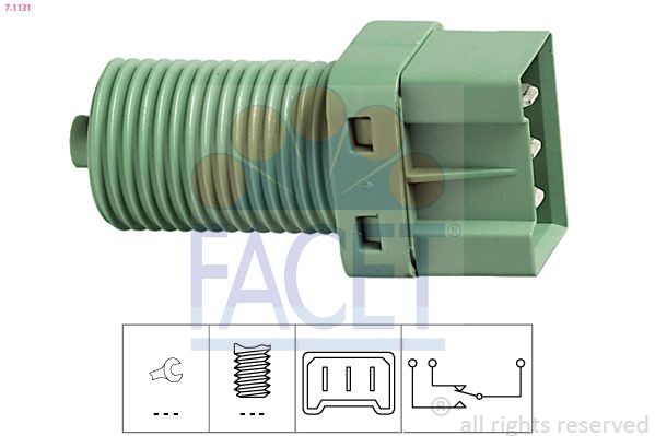 FACET 7.1131: Piduritulelüliti Made in Italy - OE Equivalent