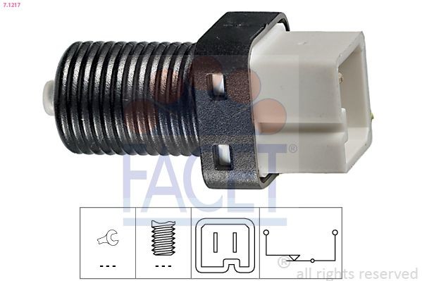 FACET 7.1217: Piduritulelüliti Made in Italy - OE Equivalent