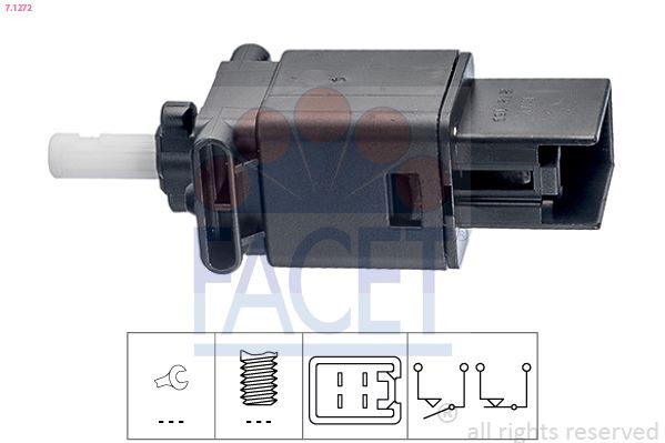 FACET 7.1272: Piduritulelüliti Made in Italy - OE Equivalent