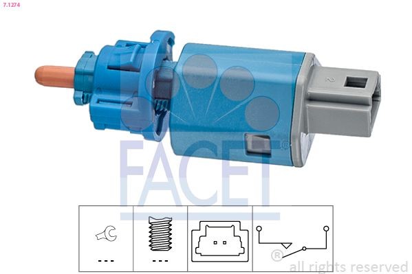 FACET 7.1274: Lüliti, sidurdamine(GRA) Made in Italy - OE Equivalent