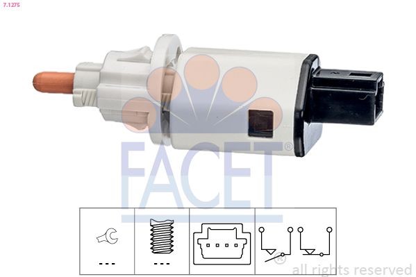 FACET 7.1275: Piduritulelüliti Made in Italy - OE Equivalent